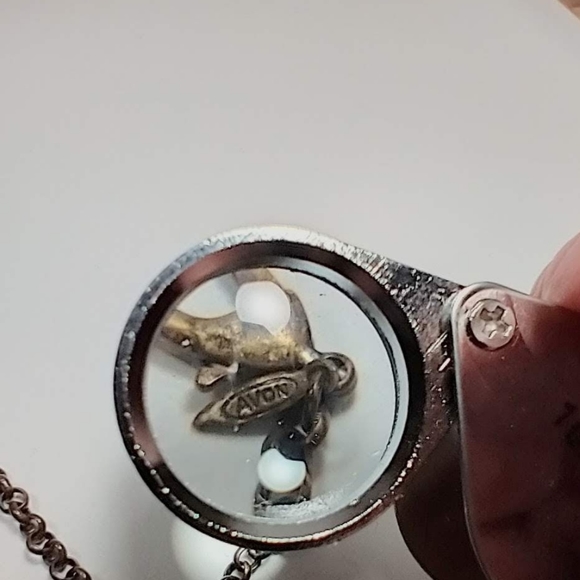 Avon vintage red pendant necklace - Picture 6 of 8